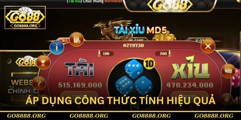 Áp dụng công thức tính tài xỉu online hiệu quả Áp dụng công thức tính tài xỉu online hiệu quả