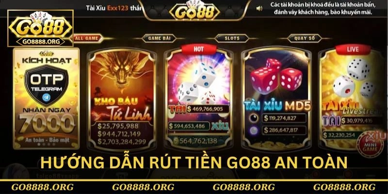 Chơi game tài xỉu rút tiền mặt tại Go88 Chơi game tài xỉu rút tiền mặt tại Go88