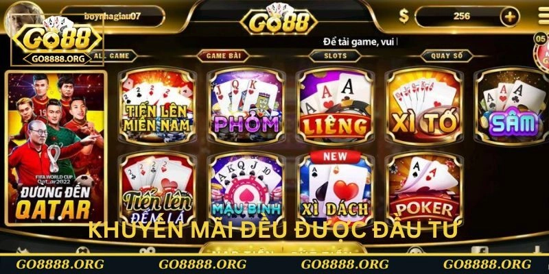 Những chương trình khuyến mãi đều được đầu tư Những chương trình khuyến mãi đều được đầu tư