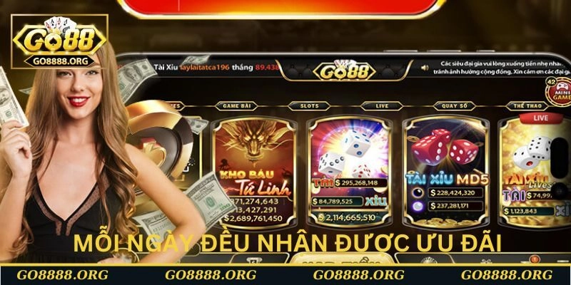 Mỗi ngày thành viên đều nhận được ưu đãi Mỗi ngày thành viên đều nhận được ưu đãi