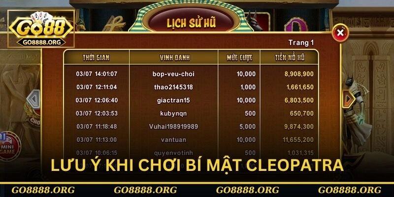 Lưu ý nhỏ khi trải nghiệm tựa game tại Go88 Lưu ý nhỏ khi trải nghiệm tựa game tại Go88